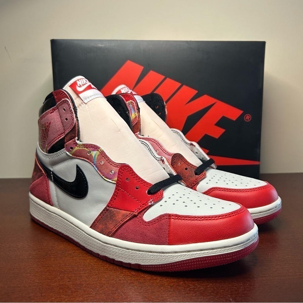 Nike Air Jordan 1 High OG Spider-Man Across the Spider-Verse (9 M / 10.5 W)